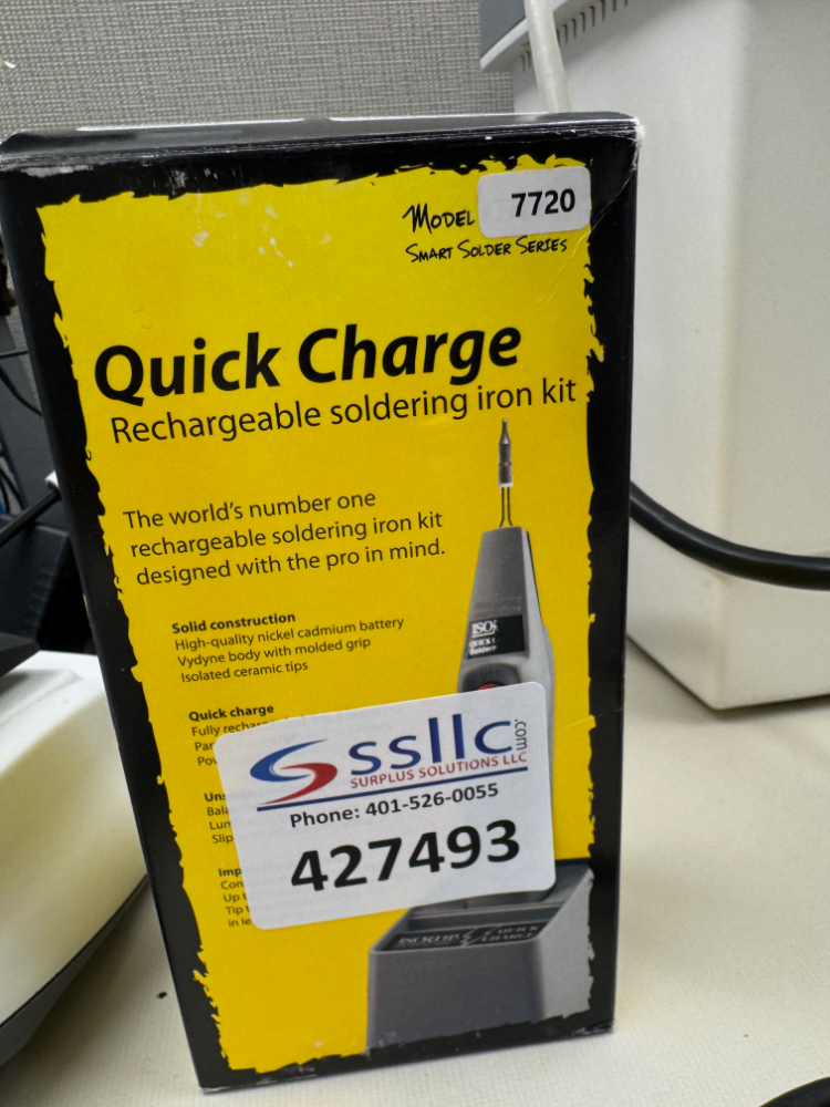 Image of Quick Charge Rechargeable soldering iron kit